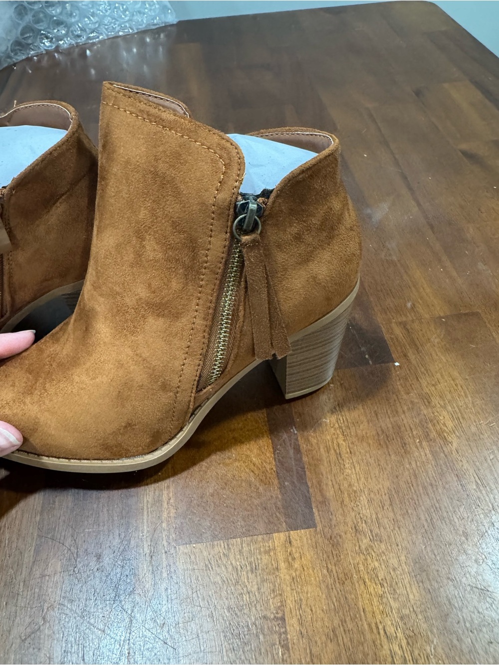 Top Moda Heeled Booties - Picture 5 of 6